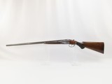 PARKER BROTHERS Double Barrel Side x Side EH Grade 2 Hammerless Shotgun C&R GRADE 2 Double Barrel 10 Gauge Made In 1905 - 2 of 24