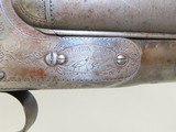 PARKER BROTHERS Double Barrel Side x Side EH Grade 2 Hammerless Shotgun C&R GRADE 2 Double Barrel 10 Gauge Made In 1905 - 17 of 24