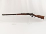 Antique WINCHESTER 1873 Lever Action Repeating RIFLE In .44 Caliber WCF
Iconic Repeating Rifle Chambered In .44-40 - 2 of 25