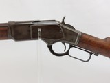 Antique WINCHESTER 1873 Lever Action Repeating RIFLE In .44 Caliber WCF
Iconic Repeating Rifle Chambered In .44-40 - 4 of 25