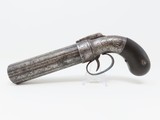 ALLEN & THURBER Antique 1837 BAR HAMMER Percussion Double Action PEPPERBOX First American Double Action Revolving Pistol - 1 of 15