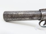 ALLEN & THURBER Antique 1837 BAR HAMMER Percussion Double Action PEPPERBOX First American Double Action Revolving Pistol - 4 of 15