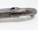 ALLEN & THURBER Antique 1837 BAR HAMMER Percussion Double Action PEPPERBOX First American Double Action Revolving Pistol - 8 of 15