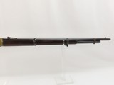 Scarce 1870 Mfg. Winchester “YELLOWBOY” Model 1866 MUSKET .44 HENRY Rimfire SCARCE Lever Action Musket Made in 1870 - 20 of 20