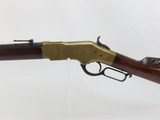 Scarce 1870 Mfg. Winchester “YELLOWBOY” Model 1866 MUSKET .44 HENRY Rimfire SCARCE Lever Action Musket Made in 1870 - 1 of 20