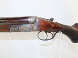 Engraved VINCENZO BERNARDELLI for CHARLES DALY HAMMERLESS Shotgun 12 Gauge c1959 Nicely Engraved with a Case Colored Finish - 4 of 20