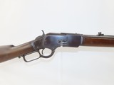 Antique WINCHESTER Model 1873 .38 Caliber WCF Lever Action REPEATING RIFLE Iconic Repeater Chambered In .38-40 - 17 of 18