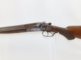 GOLD HIBBARD Double Barrel Side x Side Belgian 12 Gauge HAMMER SHOTGUN C&R Nice Turn of the Century Fowling Gun! - 1 of 21