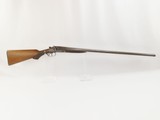 GOLD HIBBARD Double Barrel Side x Side Belgian 12 Gauge HAMMER SHOTGUN C&R Nice Turn of the Century Fowling Gun! - 16 of 21