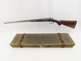 San Fran LETTERED A.S. HALLIDIE Signed Antique PARKER BROTHERS SxS Shotgun SAN FRANCISCO Shipped with CANVAS BOUND TAKEDOWN CASE - 1 of 25