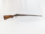 Antique PARKER BROTHERS Double Barrel Side x Side Grade 2 HAMMER Shotgun Antique GRADE 2 Double Barrel 10 Gauge Made In 1887 - 20 of 25