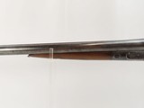 Antique PARKER BROTHERS Double Barrel Side x Side Grade 2 HAMMER Shotgun Antique GRADE 2 Double Barrel 10 Gauge Made In 1887 - 5 of 25