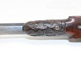 Interesting WILLIAM ELEY Antique Smoothbore PERCUSSION “PARLOR” Pistol .40 .40 Caliber English Pistol with William Eley’s Mark! - 8 of 17