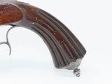 Interesting WILLIAM ELEY Antique Smoothbore PERCUSSION “PARLOR” Pistol .40 .40 Caliber English Pistol with William Eley’s Mark! - 2 of 17