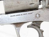 CIVIL WAR Antique STARR ARMS Model 1858 Army 44 Caliber PERCUSSION Revolver U.S. Contract Double Action Cavalry Revolver - 6 of 20
