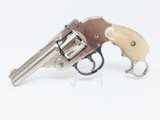 BOURNE KNUCKE DUSTER IVER JOHNSON Safety Automatic Hammerless REVOLVER .32 FINE with PEARL GRIPS! C&R - 13 of 18