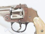 BOURNE KNUCKE DUSTER IVER JOHNSON Safety Automatic Hammerless REVOLVER .32 FINE with PEARL GRIPS! C&R - 18 of 18