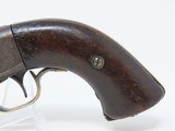 ANTEBELLUM Engraved MASSACHUSETTS ARMS Co. WESSON & LEAVITT Belt Revolver SCARCE; 1 of Only 1,000 Manufactured - 17 of 19