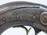 ANTEBELLUM Engraved MASSACHUSETTS ARMS Co. WESSON & LEAVITT Belt Revolver SCARCE; 1 of Only 1,000 Manufactured - 3 of 19
