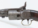 ANTEBELLUM Engraved MASSACHUSETTS ARMS Co. WESSON & LEAVITT Belt Revolver SCARCE; 1 of Only 1,000 Manufactured - 18 of 19