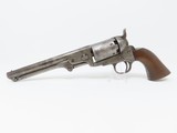 Engraved CHARLES CLEMENT Copy of a COLT Model 1851 NAVY PERCUSSION Revolver Manufactured in Liege, Belgium! - 1 of 23