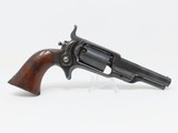1856 Antique ANTEBELLUM COLT Model 1855 “ROOT” Side-Hammer POCKET Revolver W Great Cylinder Scene of Native Attack on Settler Cabin! - 1 of 17