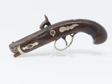 MEMPHIS, TN Antique J.E. MERRIMAN Co. DERINGER Pistol Antebellum c1850-1859 Rare Southern, Period, Quality Deringer Pistol! - 9 of 13
