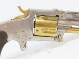 NICKEL & GOLD Antique J.M. MARLIN “38 Standard 1878” SPUR TRIGGER Revolver Early 1880s Sidearm from JM Marlin! - 17 of 18