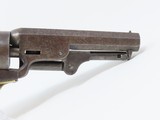 Antique J.M. COOPER .31 Caliber DOUBLE ACTION POCKET Revolver CIVIL WAR ERA Early Double Action 1849-like Percussion Revolver - 18 of 18