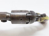 Antique J.M. COOPER .31 Caliber DOUBLE ACTION POCKET Revolver CIVIL WAR ERA Early Double Action 1849-like Percussion Revolver - 6 of 18