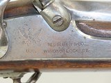 Antique CIVIL WAR William MUIR Contract Model 1861 EVERYMAN’S Rifle-MUSKET
“1863” Dated Lock and “1864” Barrel - 8 of 23