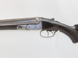 Antique PARKER BROTHERS Double Barrel SxS DH Grade 3 HAMMERLESS Shotgun GRADE 3 Side by Side 12 Gauge Made In 1896 - 4 of 24