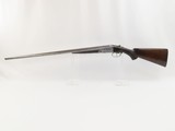 Antique PARKER BROTHERS Double Barrel SxS DH Grade 3 HAMMERLESS Shotgun GRADE 3 Side by Side 12 Gauge Made In 1896 - 2 of 24