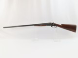 Early 1875 Antique PARKER BROTHERS Double Barrel UNDER LIFTER HAMMER Shotgun 10 Gauge Side x Side Hammer Gun Made In 1875 - 2 of 22