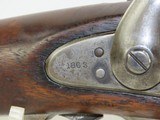 CIVIL WAR New York Made EDWARD ROBINSON CONTRACT US Model 1861 Rifle-MUSKET 1863 Dated Mid-War Contract Model Musket! - 9 of 22