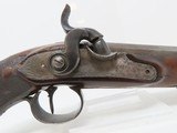 FRANZ ULRICH of BERN SWITZERLAND Belt Pistol Antique Percussion .48 Caliber 1823 Dated Swiss Sidearm! - 3 of 16