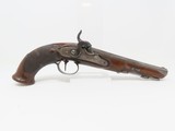 FRANZ ULRICH of BERN SWITZERLAND Belt Pistol Antique Percussion .48 Caliber 1823 Dated Swiss Sidearm! - 1 of 16