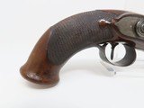 FRANZ ULRICH of BERN SWITZERLAND Belt Pistol Antique Percussion .48 Caliber 1823 Dated Swiss Sidearm! - 2 of 16