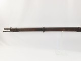 Antique U. S. SPRINGFIELD ARMORY Model 1842 Percussion MUSKET with BAYONET MEXICAN AMERICAN WAR/CIVIL WAR Musket Made in 1845 - 20 of 20