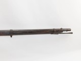 Antique U. S. SPRINGFIELD ARMORY Model 1842 Percussion MUSKET with BAYONET MEXICAN AMERICAN WAR/CIVIL WAR Musket Made in 1845 - 6 of 20