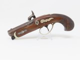 Engraved SEAVER Marked DERINGER Percussion Pistol Period & Quality Copy of Henry Deringer’s Famous Pistol - 14 of 17