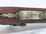 Engraved SEAVER Marked DERINGER Percussion Pistol Period & Quality Copy of Henry Deringer’s Famous Pistol - 8 of 17