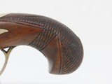Engraved SEAVER Marked DERINGER Percussion Pistol Period & Quality Copy of Henry Deringer’s Famous Pistol - 15 of 17