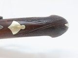 Engraved SEAVER Marked DERINGER Percussion Pistol Period & Quality Copy of Henry Deringer’s Famous Pistol - 10 of 17