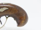 ENGRAVED Antique DERINGER Percussion Pistol “R.A.C.” Marked Period & Quality Copy of Henry Deringer’s Famous Pistol - 14 of 16