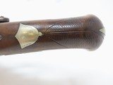 ENGRAVED Antique DERINGER Percussion Pistol “R.A.C.” Marked Period & Quality Copy of Henry Deringer’s Famous Pistol - 6 of 16