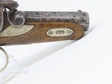 ENGRAVED Antique DERINGER Percussion Pistol “R.A.C.” Marked Period & Quality Copy of Henry Deringer’s Famous Pistol - 4 of 16