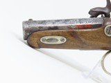 ENGRAVED Antique DERINGER Percussion Pistol “R.A.C.” Marked Period & Quality Copy of Henry Deringer’s Famous Pistol - 16 of 16