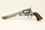 NAVY marked CIVIL WAR Antique WHITNEY .36 Revolver Solid Frame Revolver of Fordyce Beals Lineage - 1 of 17