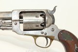 NAVY marked CIVIL WAR Antique WHITNEY .36 Revolver Solid Frame Revolver of Fordyce Beals Lineage - 3 of 17